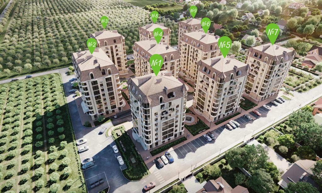 Генплан с очередностью